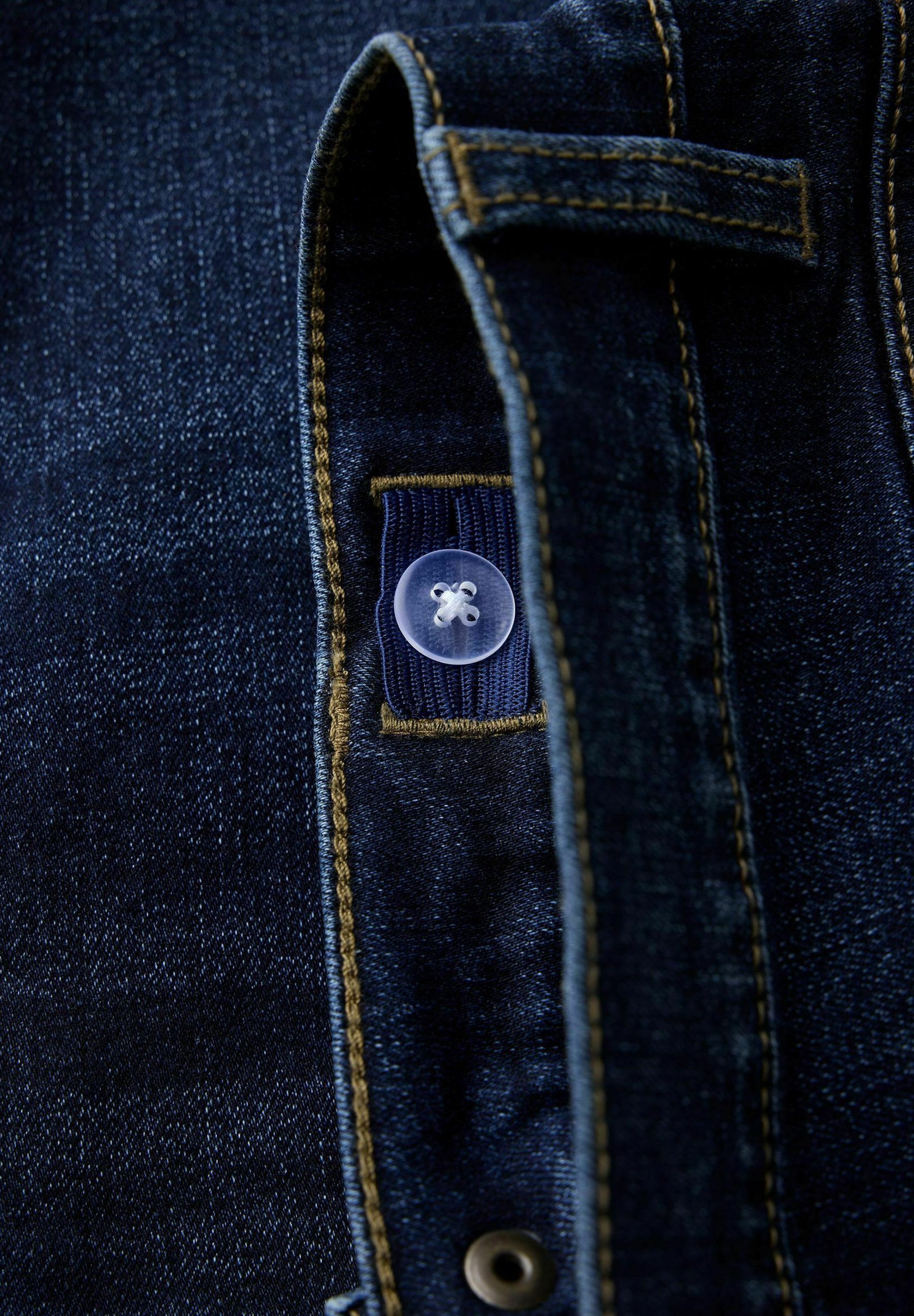 TWO SOON Denim shorts - donkerblauwe denim