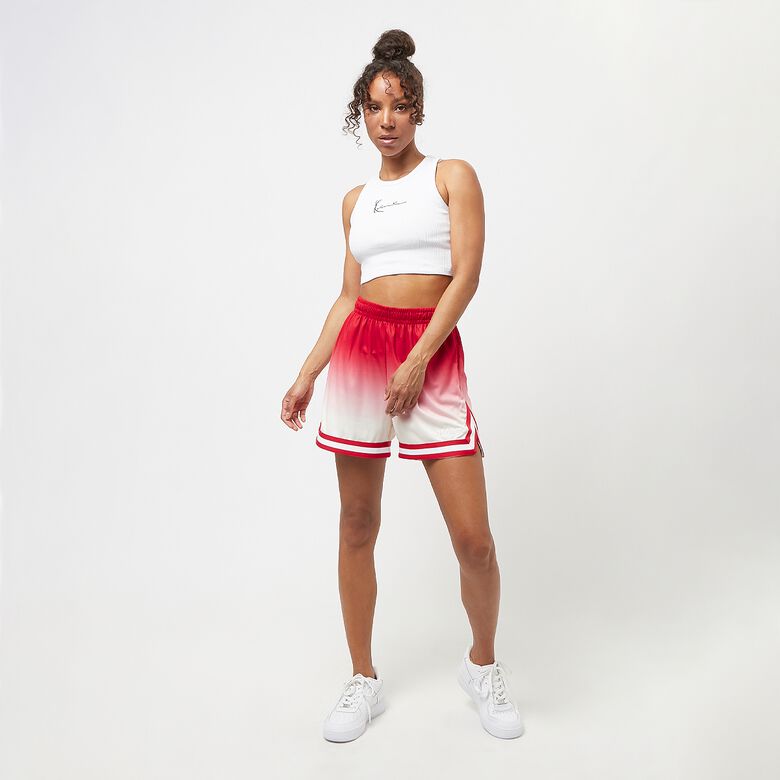 Retro-Mesh-Shorts mit Farbverlauf