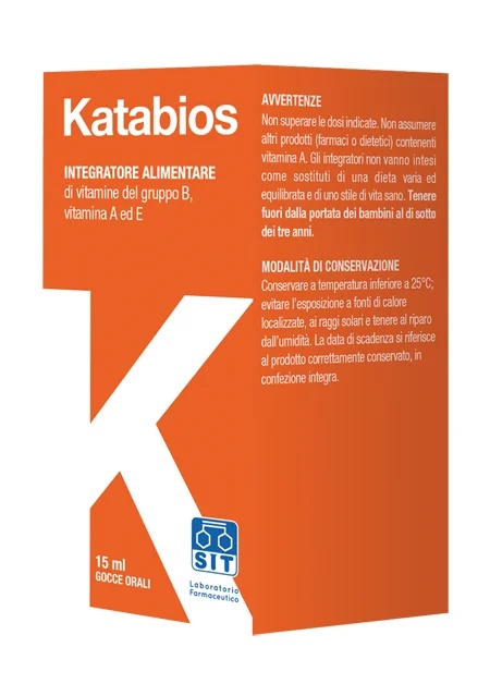 KATABIOS Supplément multivitaminé Katabios gouttes 15 ml