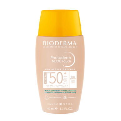Bioderma Photoderm Nude Touch Très Claire aurinkovoide 40 ml 40 ml