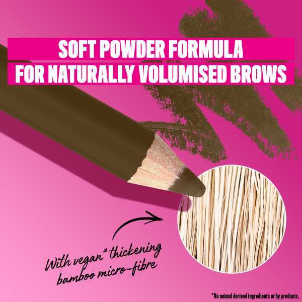 Matita per sopracciglia Nyx Professional Makeup Powder Louder Brow Pencil 02