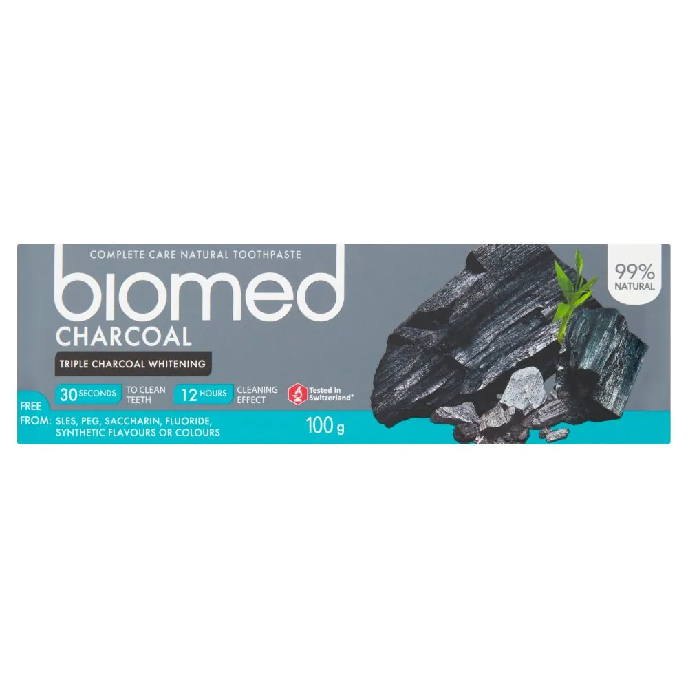 Biomed Charcoal Pasta do zębów