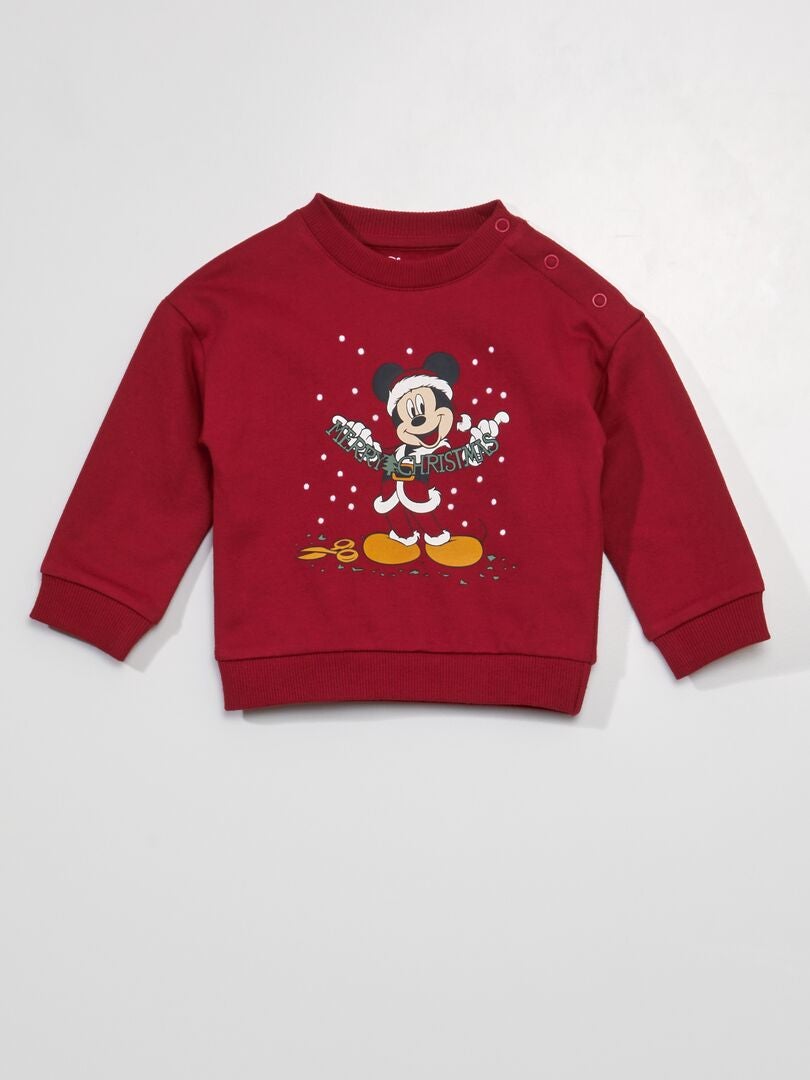 Disney's Chip en Dale fleece sweatshirt - rood
