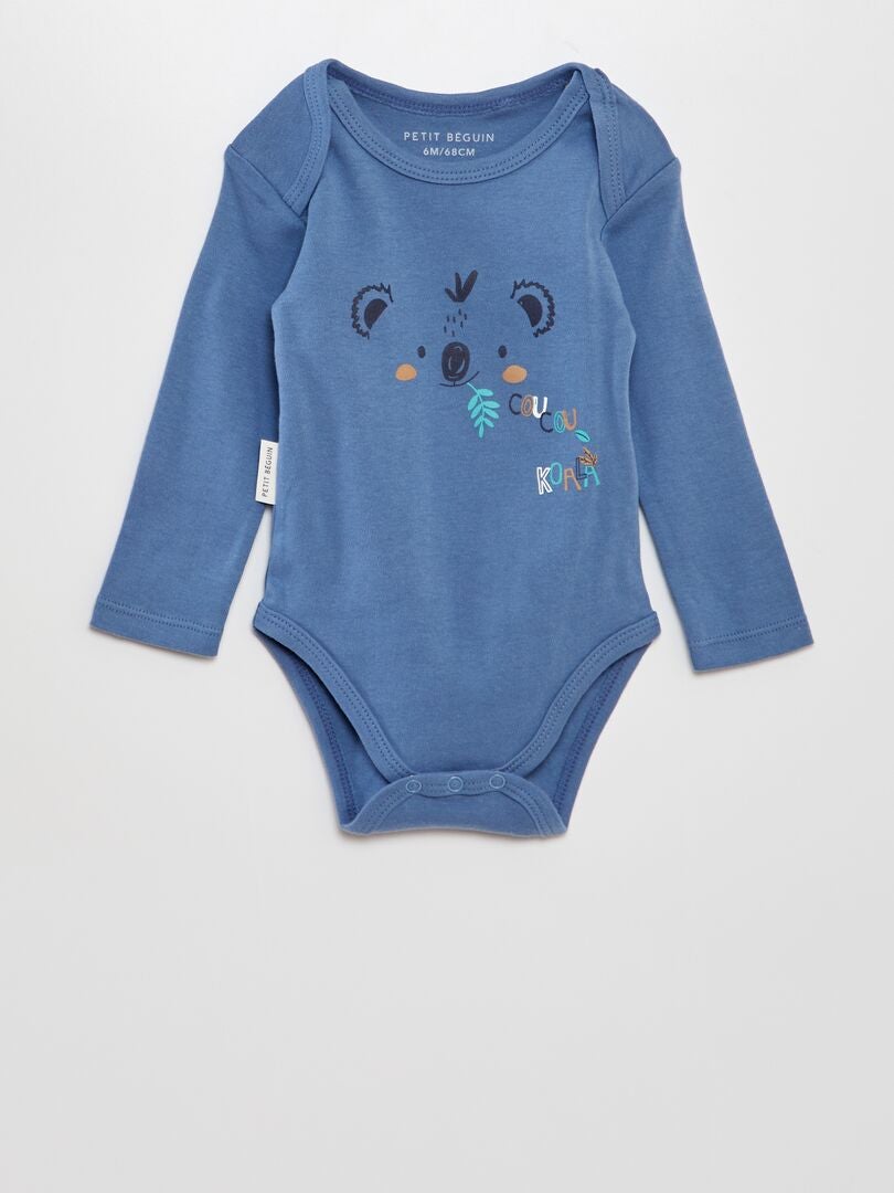 Conjunto de 2 bodys estadounidenses - AZUL