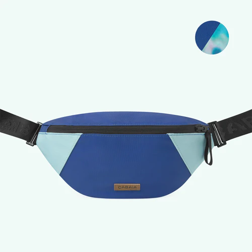 Cabaia Kleine, tamarindenblaue Bauchtasche