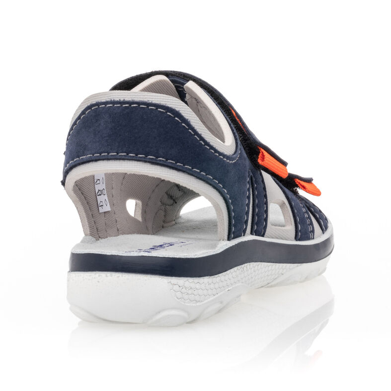 Blauwe jongenssandalen / open teenschoenen