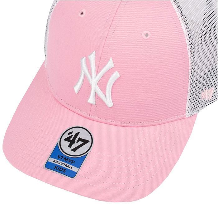 Mädchenkappe – Marke 47 – New York Yankees Branson – Rosa – Polyester – Sommer