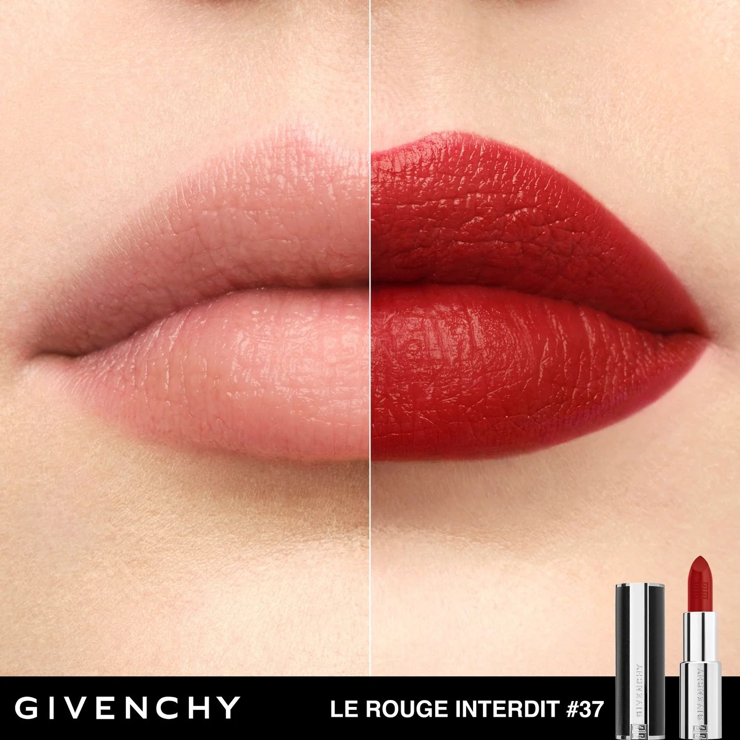 Labbra Le Rouge Interdit Intense Silk - Rossetto