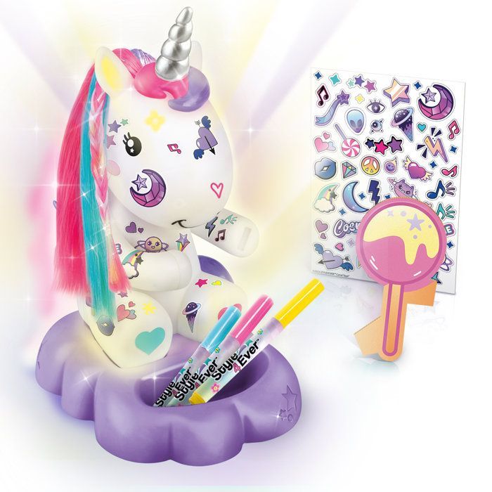 Lampe Licorne à Décorer Cosmique Edition Collector Canal Toys