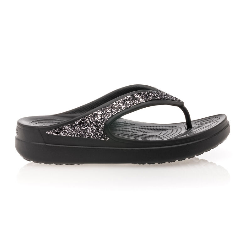 Chanclas negras para mujer / Sandalias de dedo