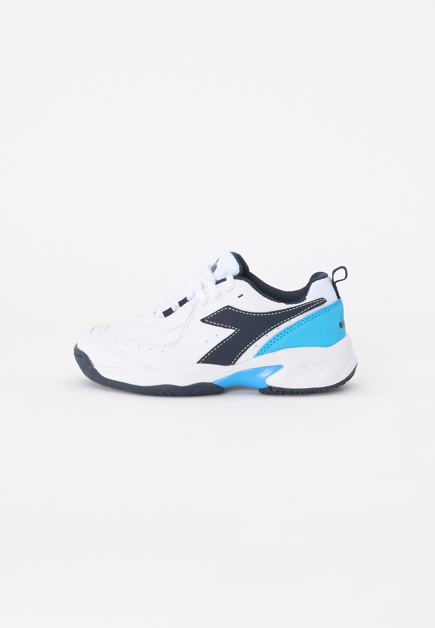 Diadora CHALLENGE 5 JR UNISEXE - Baskets - Corsair blanc/bleu