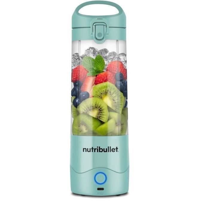 Draagbare blender - NUTRIBULLET - NBP003LBL - 70W - 0,475L - Lichtblauw - 1 fles inbegrepen