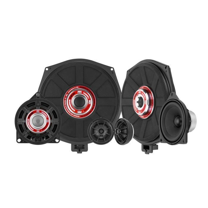 Altavoces específicos - MTX AUDIO - Kit de 3 vías - 20 cm - 4 Ω - 150 W RMS - Para BMW y Mini