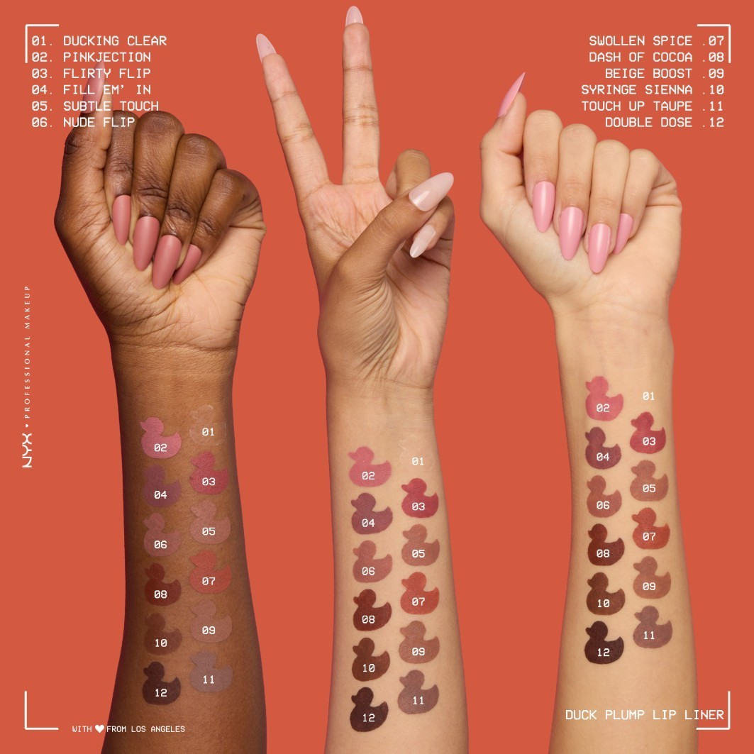 NYX Professional Makeup оловка за усне „Duck Plump“ - 0,33 г