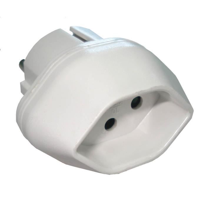 Adaptador ZENITECH de Suiza a Francia