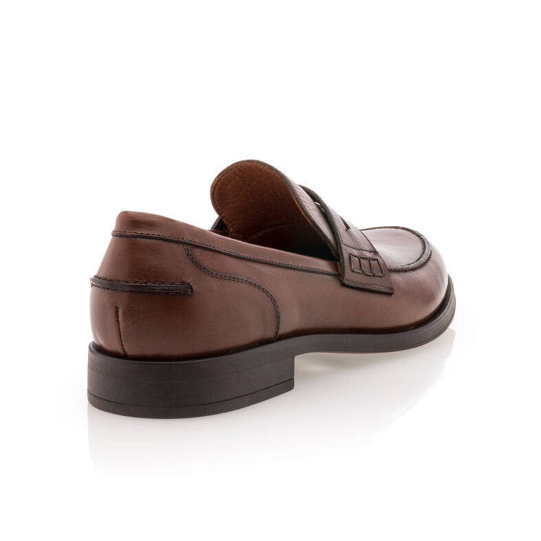 Brune loafers/båtsko til herre