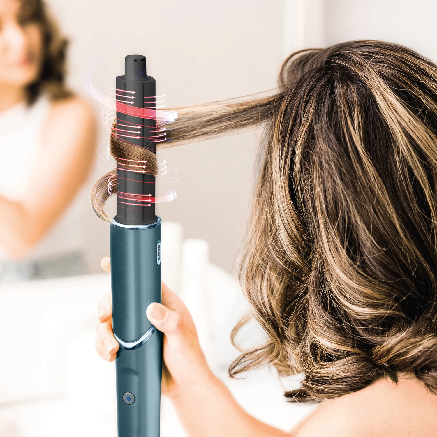 FlexStyle STYLER E ASCIUGACAPELLI SHARK FLEXSTYLE LIMITED EDITION - Ottanio - Asciugacapelli, Piastra Capelli, Spazzola Elettrica Capelli