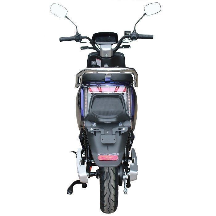 EUROCKA | Zion Blue Electric Scooter with removable lithium battery and 70km range