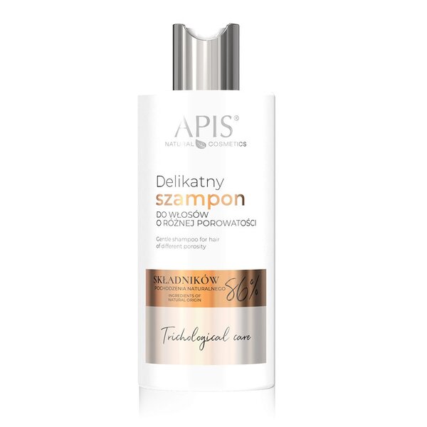 APIS Jemný šampon pro vlasy s různou porozitou 300ml