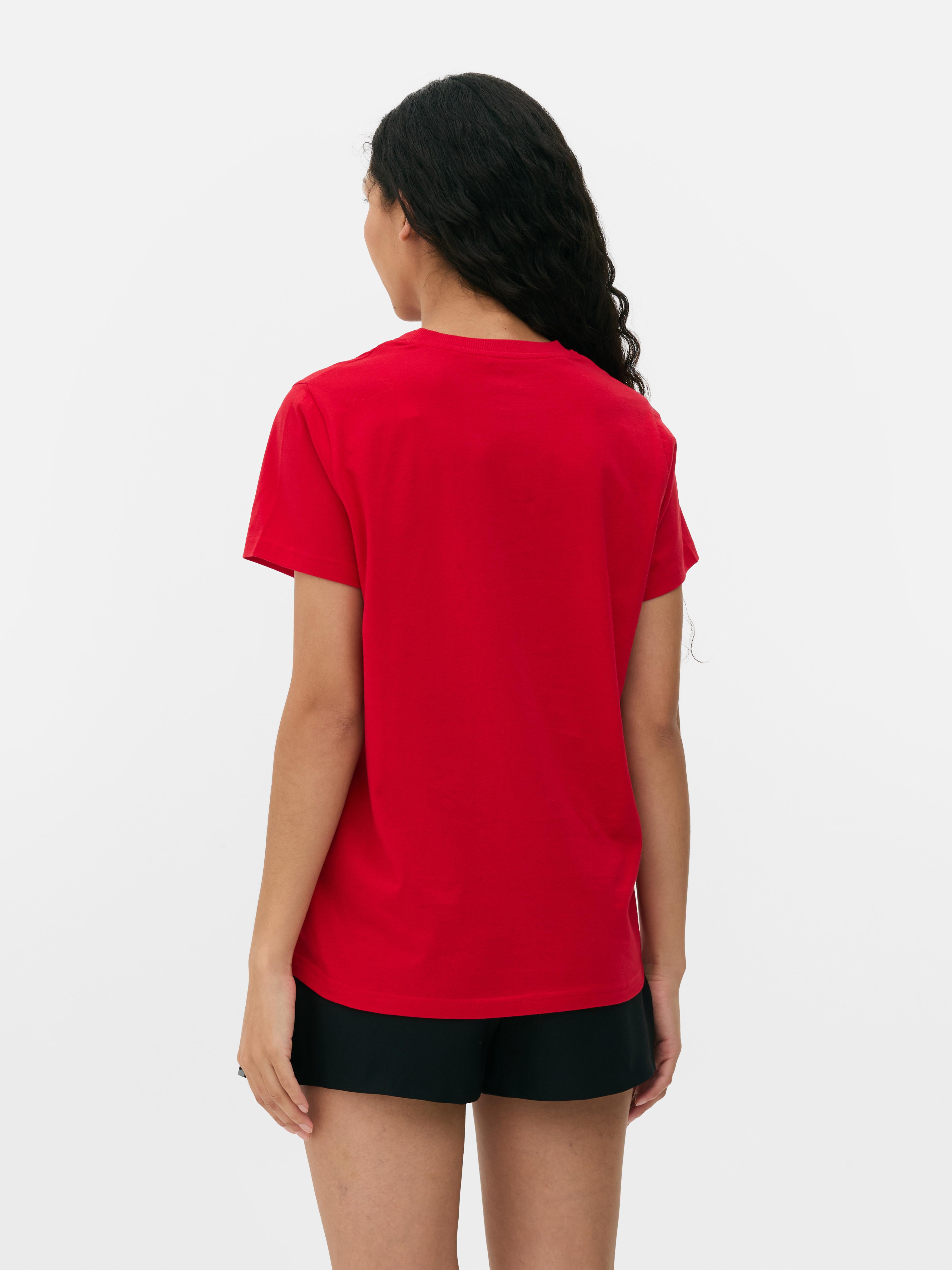 Tricou cu logo-ul Hello Kitty Un tricou cu mânecă scurtă cu imprimeu Hello Kitty