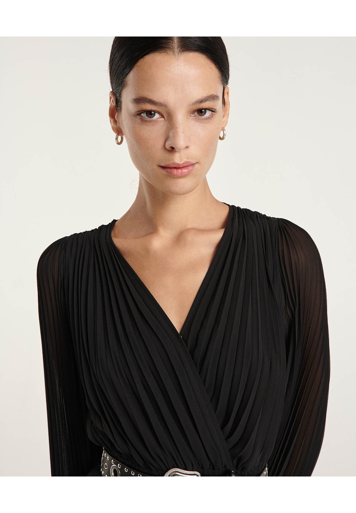 De Kooples dagjurk - zwart