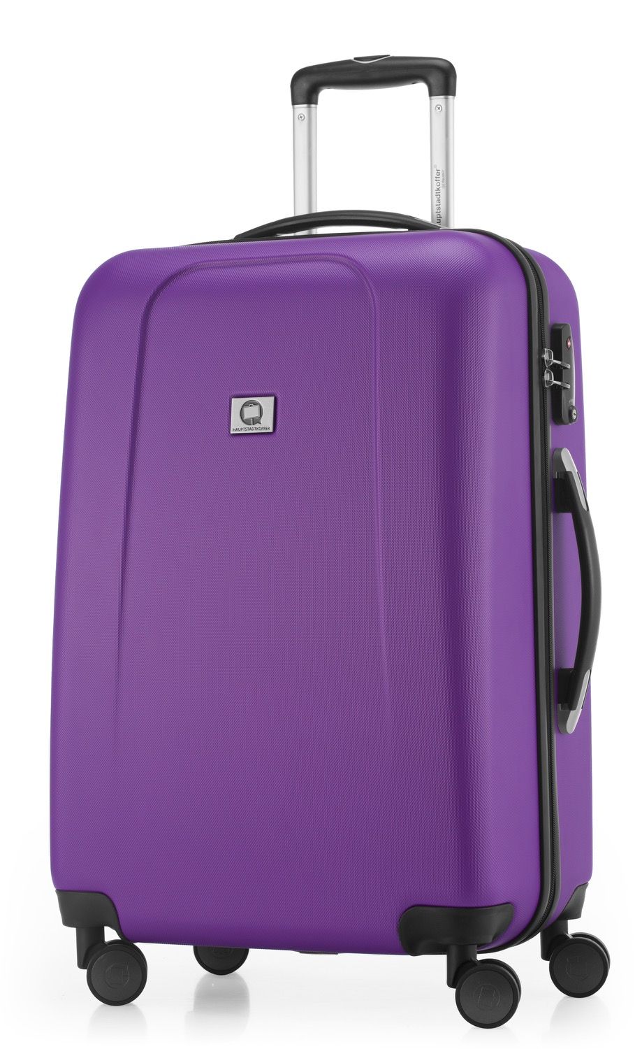 Bröllop - handbagage hårt skal äppelgrön matt, TSA, 55 cm, 42 liter