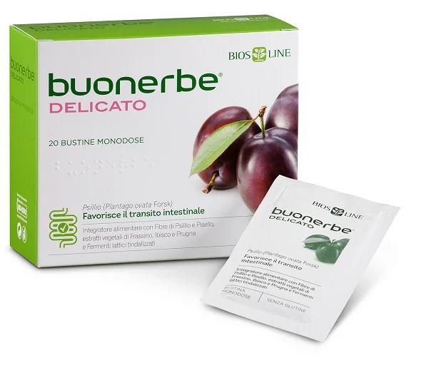 BIOS LINE Buonerbe Voedingssupplement voor een soepele darmtransit 20 zakjes Darmwelzijn
