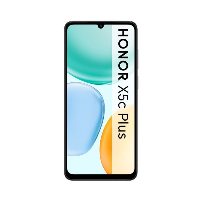 Honor X5c Plus Smartphone 6,74 Zoll Dual-Nano-SIM 64 GB Mitternachtsschwarz