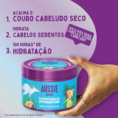 Aussie Supercharged maska za kosu 500ml
