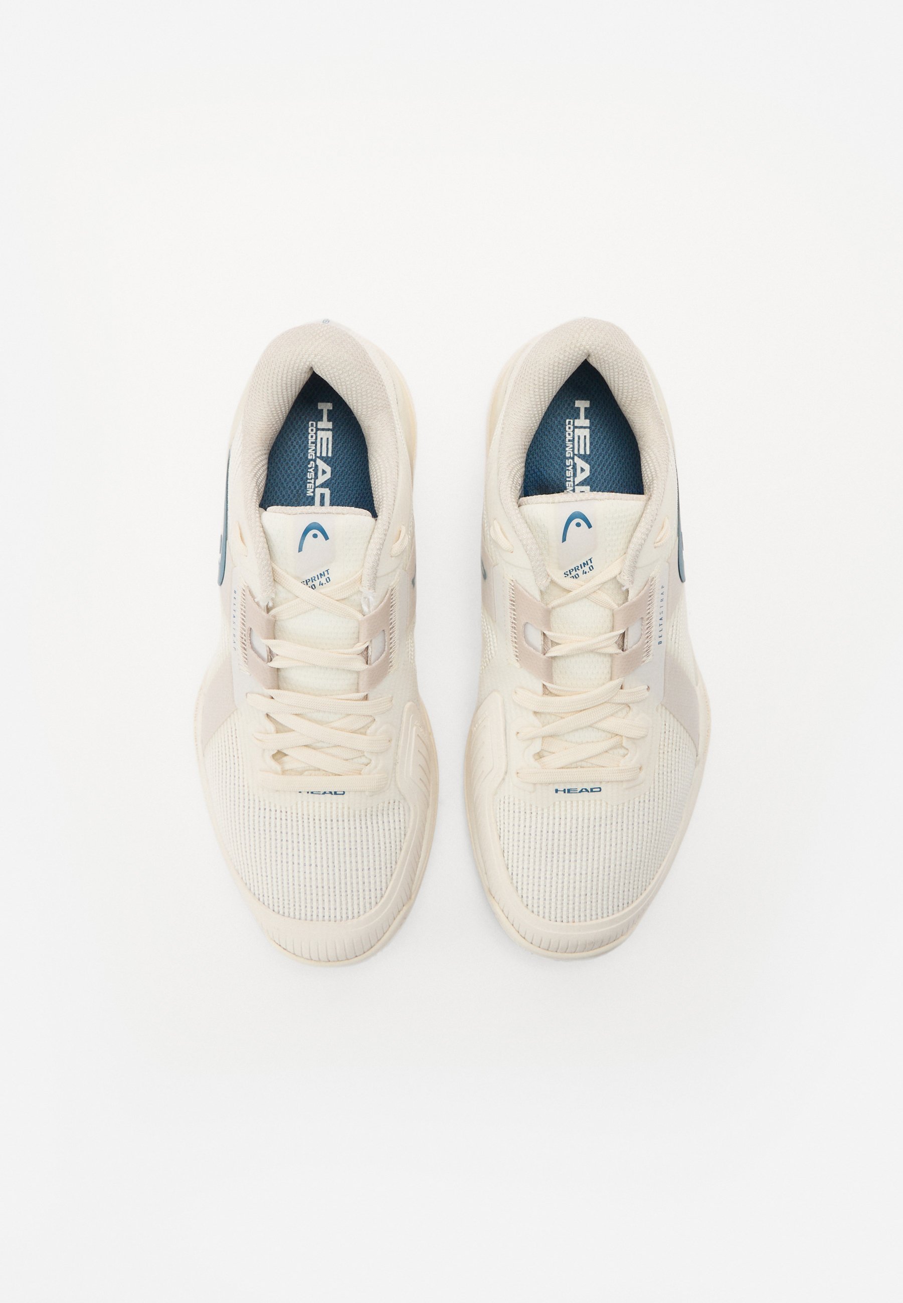 Head SPRINT PRO - Tennisschoenen voor gravelbanen - krijtwit/schemerblauw