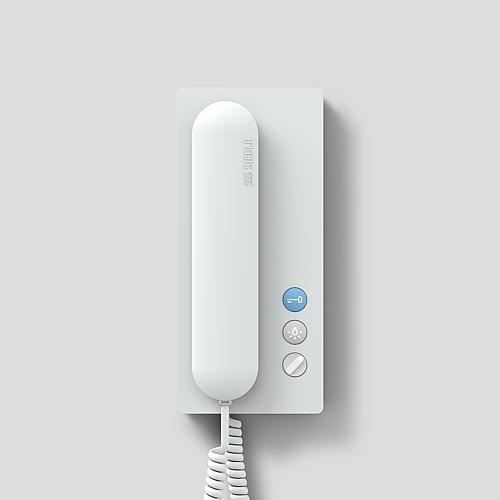 Telefoon - Siedle - HTA 811-0 W - Met snoer - Wit - 1 audiohoorn