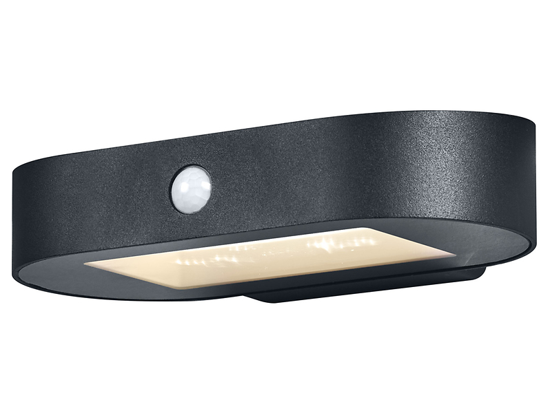 Kinkiet zewnętrzny Endura Style LED 12,4 cm z czujnikiem dnia i nocy czarny