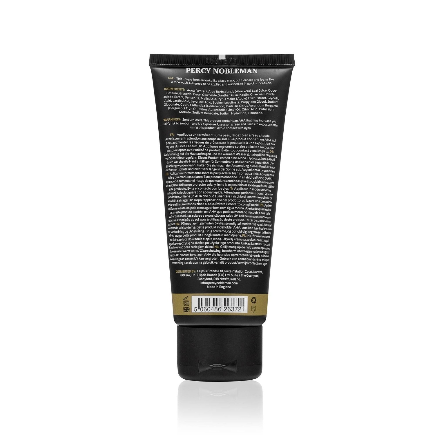 Percy Nobleman piling za obraz z aktivnim ogljem – 100 ml