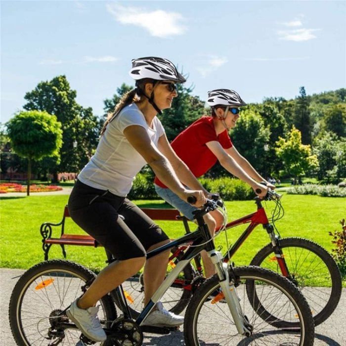 Casco de bicicleta para adultos, casco de seguridad especializado para ciclismo, para hombres y mujeres con diadema para deportes al aire libre.
