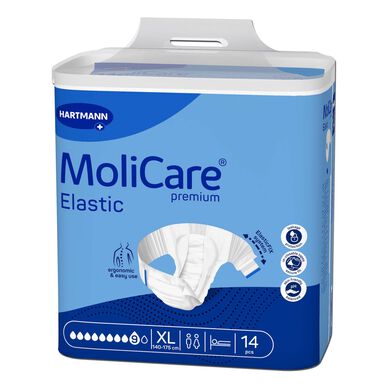Molicare-inkontinenssivaipat 9 tippaa Elastic XL 14 kpl 14 kpl