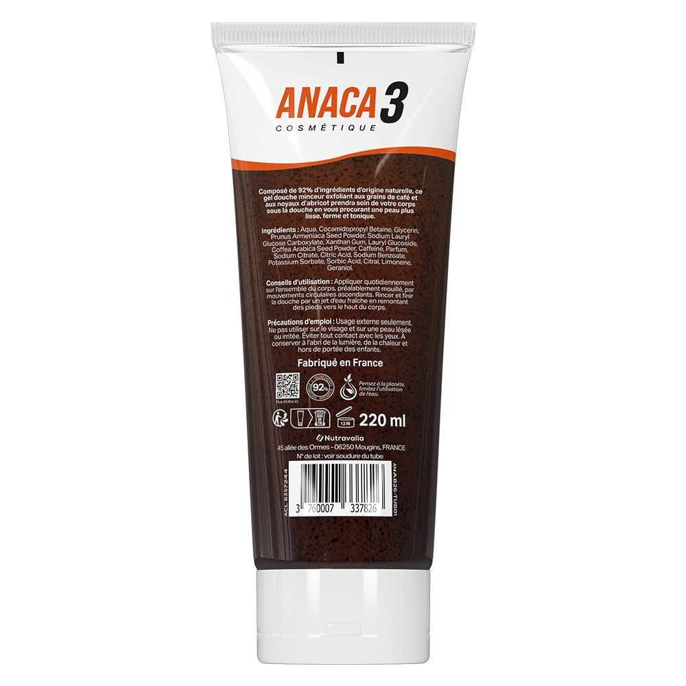 ANACA3 Gel Douche Minceur Exfoliant