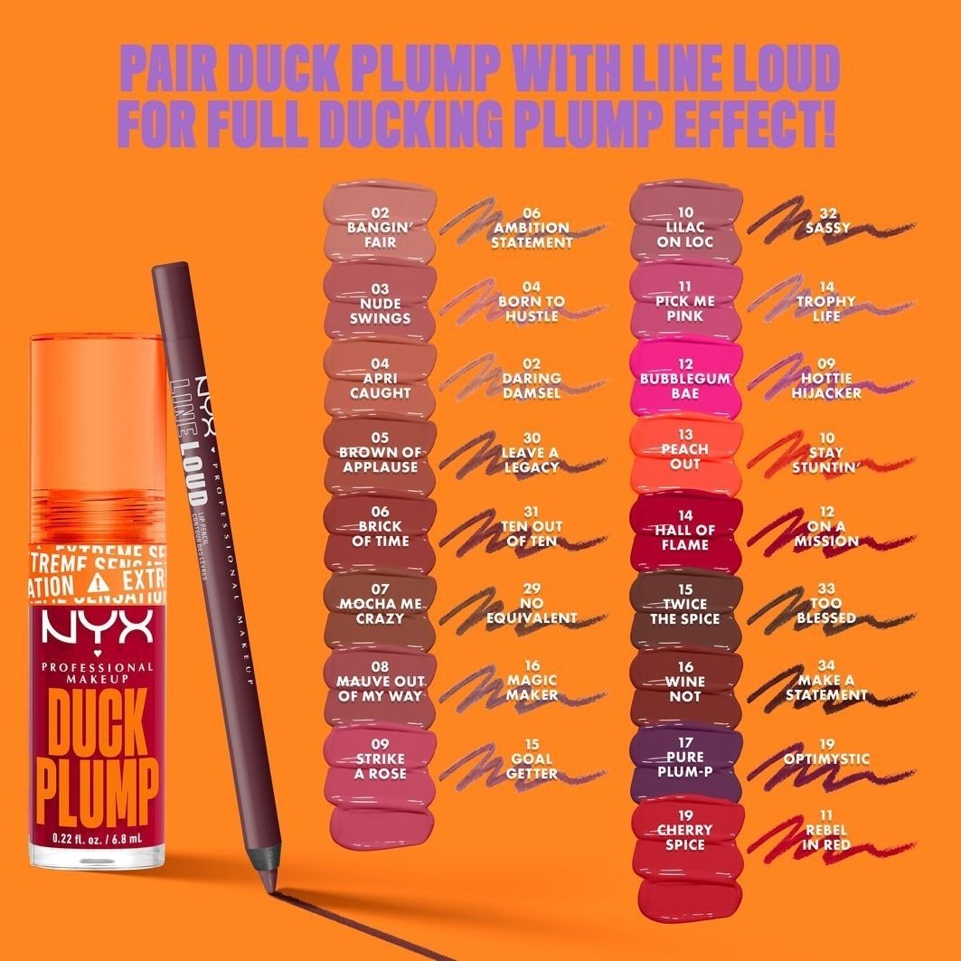 NYX Professional Makeup сјај за усне „Duck Plump“ - 7 мл