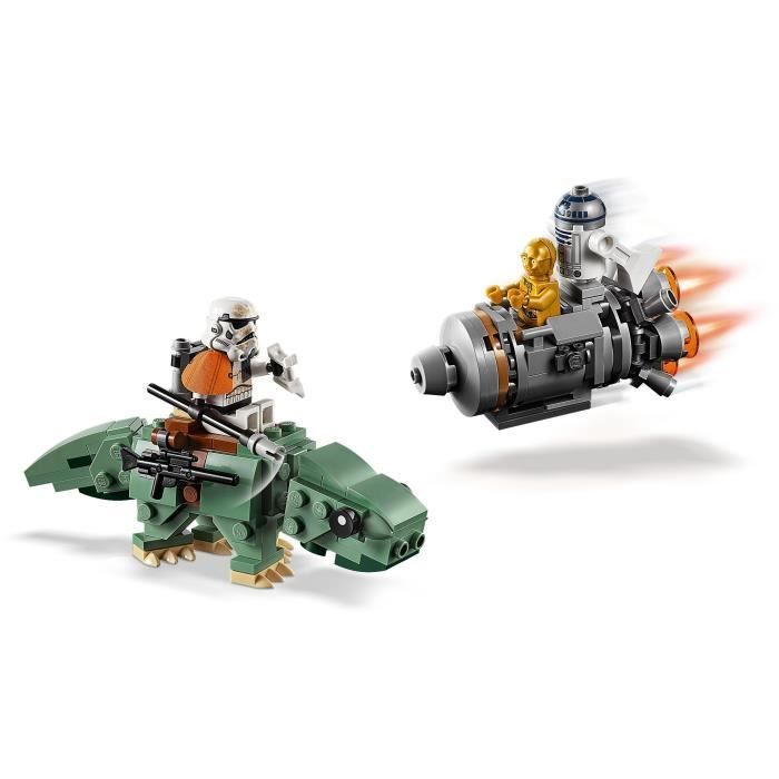 LEGO Star Wars™ 75228 Capsule de sauvetage contre Microfighter Dewback™