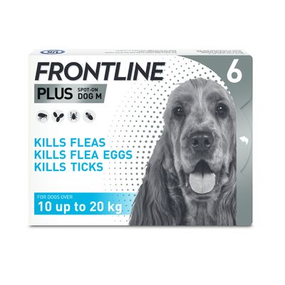 FRONTLINE® Plus Spot On für Hunde - M (10-20 kg)