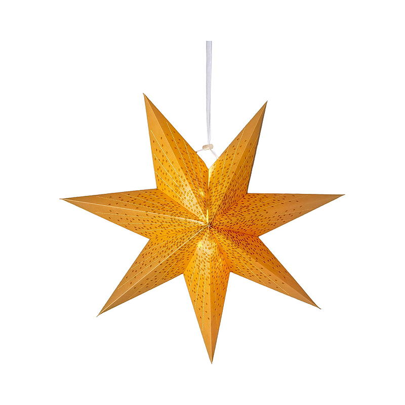 Estrella navideña Light IT de 45 cm, con luz LED, funciona con pilas.