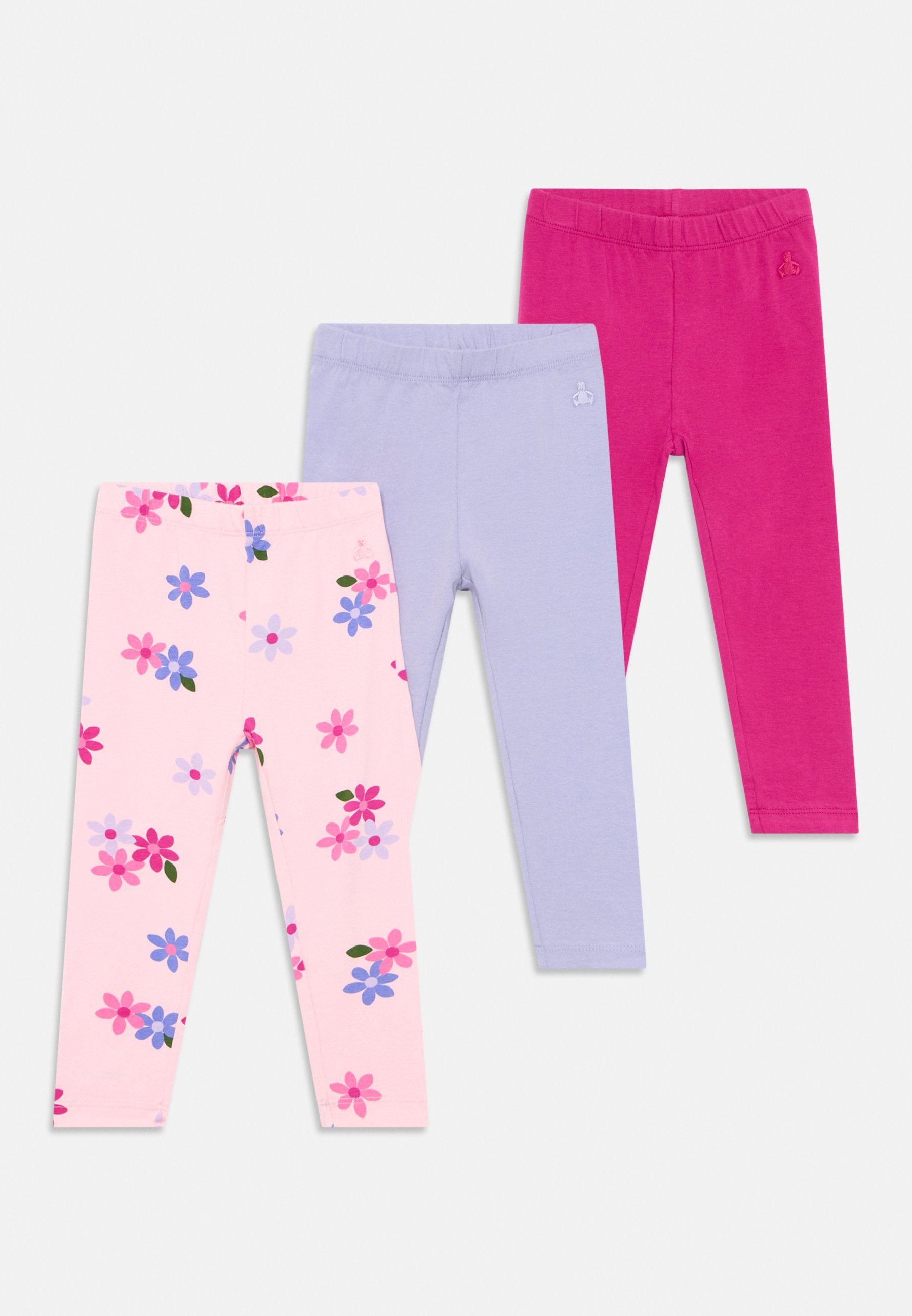 GAP TODDLER GIRL 3 PACK - Leginsy - różowe