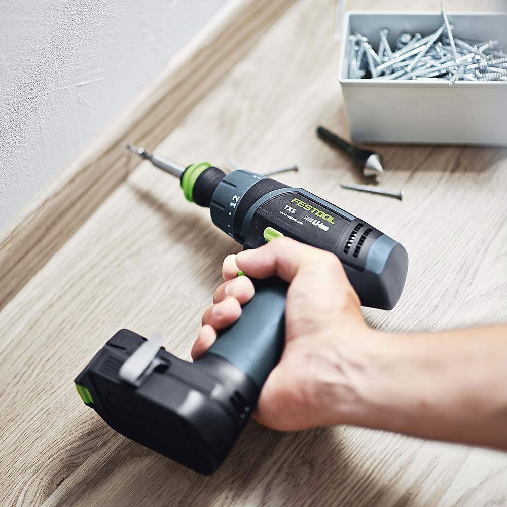 FESTOOL Akku-Bohrschrauber-Set 10,8 V 2 x 2,6 Ah 10 mm 576104