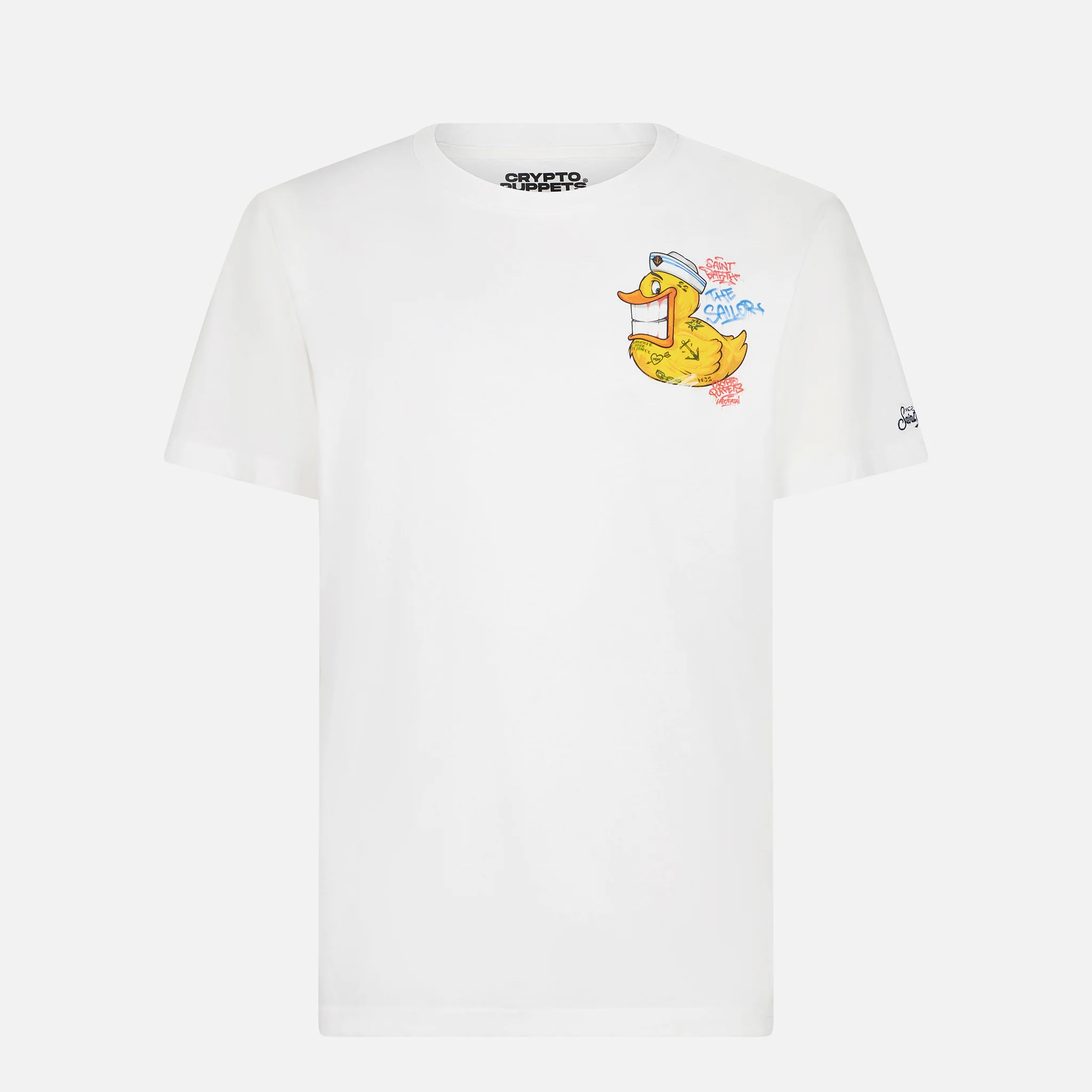 T-shirt da uomo con stampa papera Crypto | CRYPTO PUPPETS® EDIZIONE SP