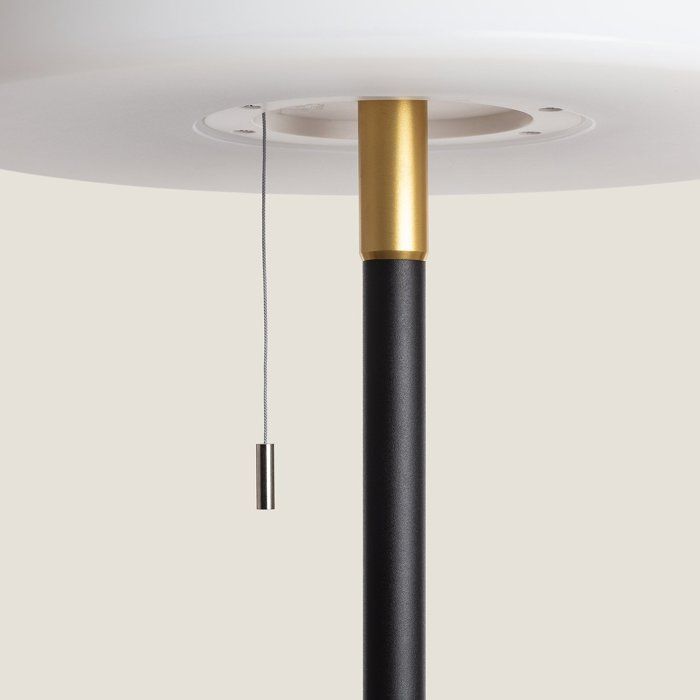 Lampadaire Solaire Extérieur Aldana 2.6W Noir