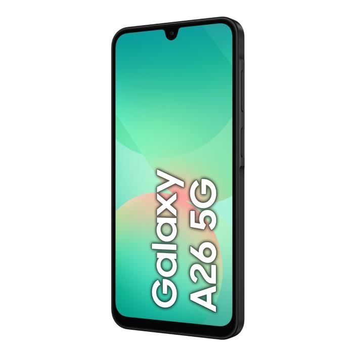 Smartphone Samsung Galaxy A26 5G 128 GB Preto - Versão Francesa