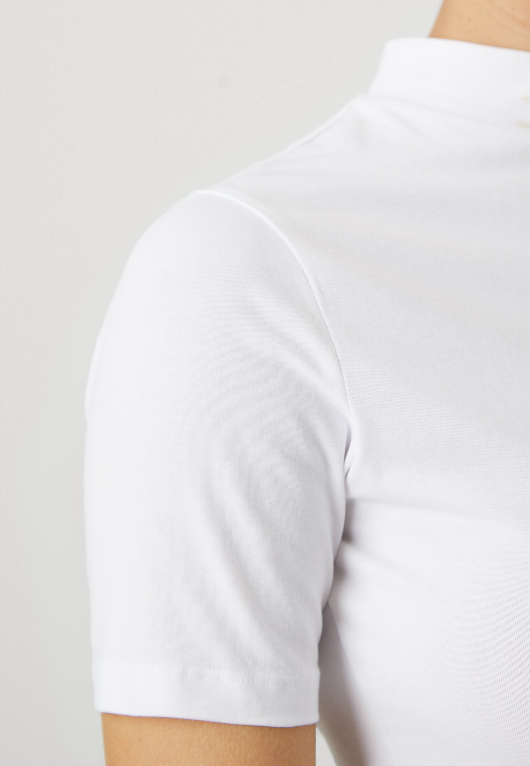 Even&Odd Petite 2-pack - Basic T-shirt - wit/zwart