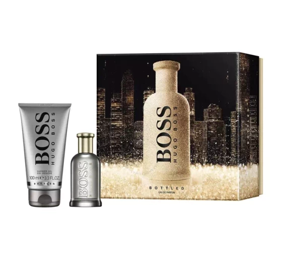 Hugo Boss Boss Bottled woda perfumowana spray 50 ml   żel pod prysznic 100 ml