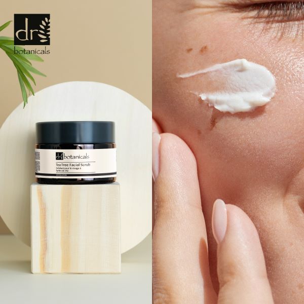 Dr. Botanicals Pleťový peeling s eukalyptom a čajovníkom 50 ml