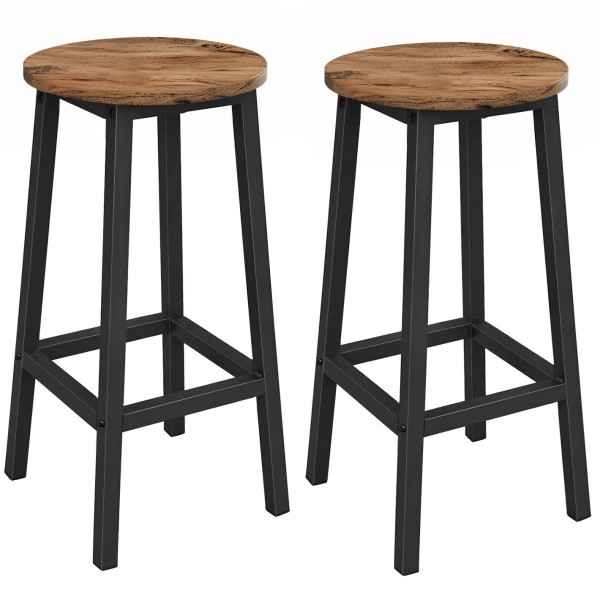 Taboret olcha barowy stołek zestaw 2 szt 32x32x65 I Begryf