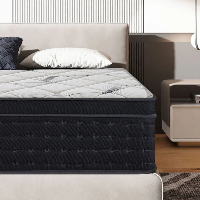 Mattress 160x200, Foam mattress for 2 people, Medium firmness, Skin-friendly and breathable, 30 cm thick